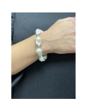 Bracciale Giadan - Argento 925% Dorato -Perle-Topazio Azzurro-GIADAN64