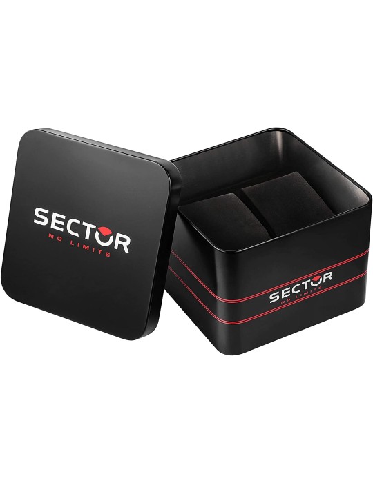 Sector Watch - C300 - Time & Date-Silver-34mm-Turquoise-R3253301503