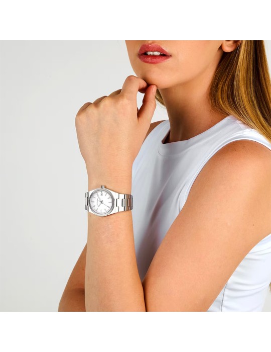 Sector Watch - C300 - Time and Date - Silver-34mm-White-R3253301506