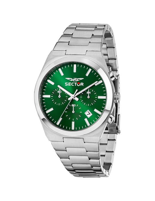 Orologio Sector - C300 - Cronografo - Silver - 42mm -Verde-R3273301002