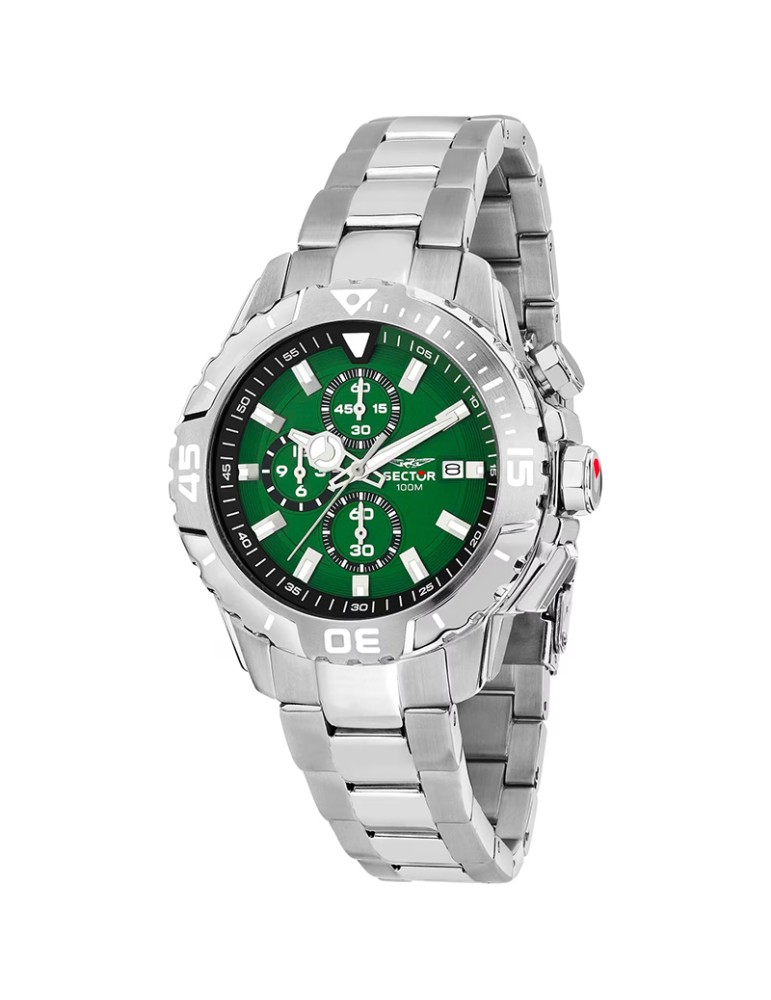 Orologio Sector - Legend - Cronografo - Titanio-43mm-Verde-R3273735008