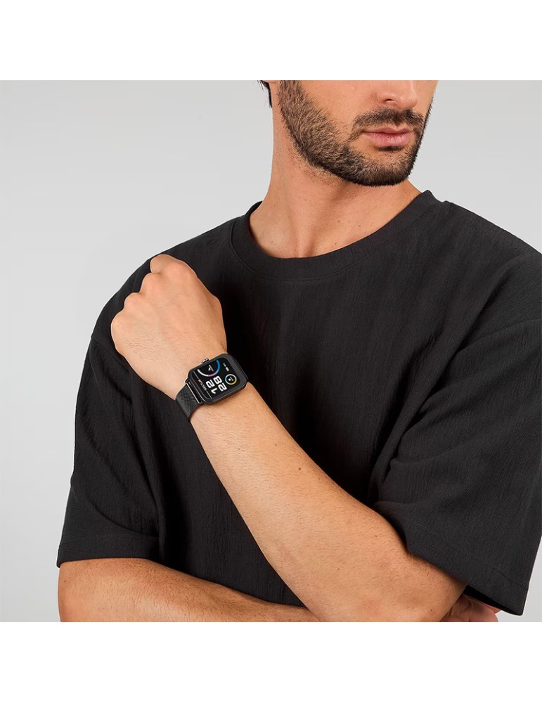 Smartwatch Sector S-08 Maglia Milano 44mm Nero R3251303001