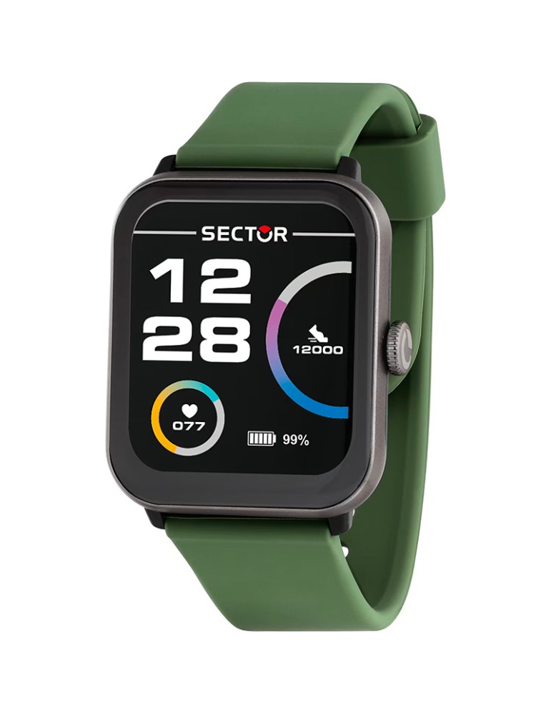 Smartwatch Sector S-08 Multifunzione 44mm Verde R3251303005
