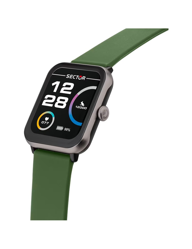 Smartwatch Sector - S-08 - Multifunzione - 44mm - Verde - R3251303005