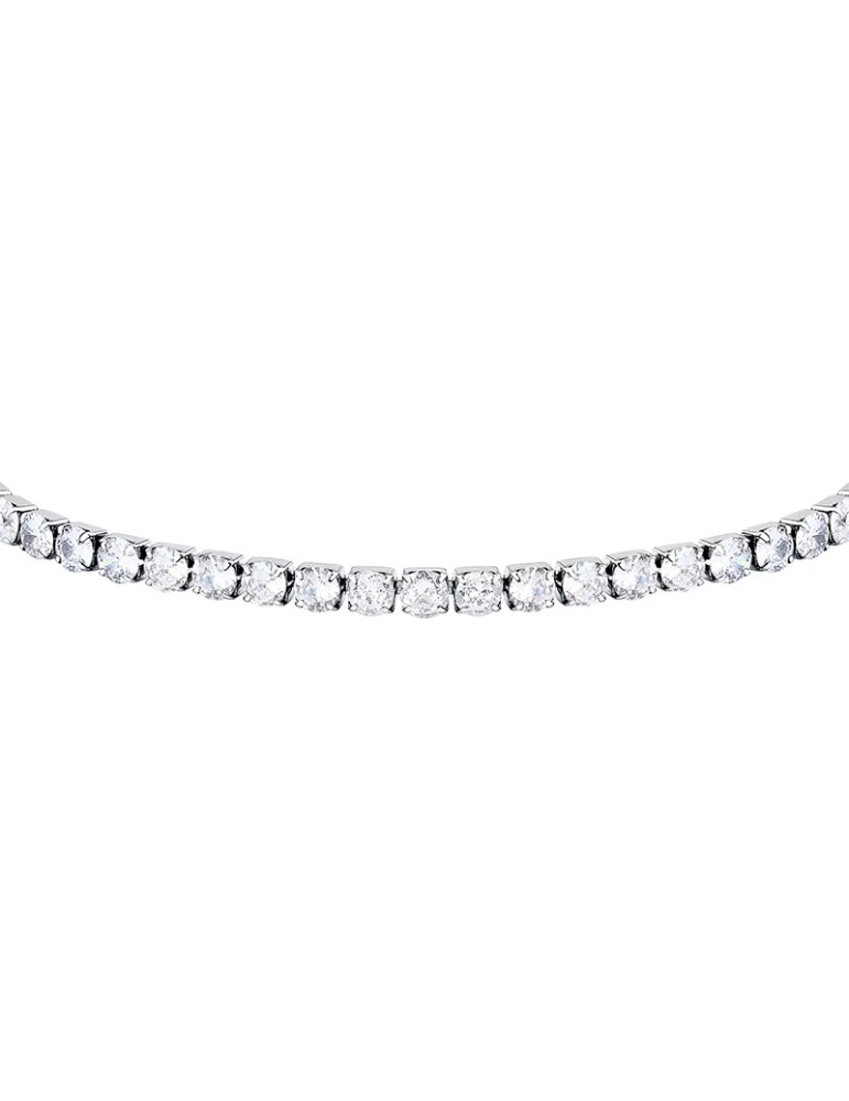 Sector Bracelet - 316L Steel - White Zirconia Set - SANN62