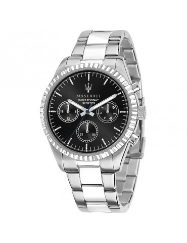 Maserati Multifunction Men's Black 43mm Watch - 0