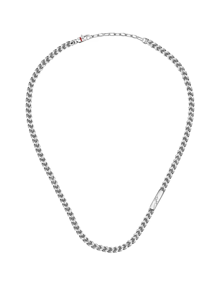 Collana Sector - Energy - Acciaio 316L - a Catena - SAFT54