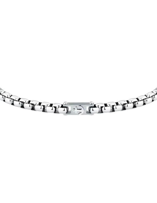 Sector Bracelet - Marine - 316L Steel - Central Anchor Chain - SAGJ41