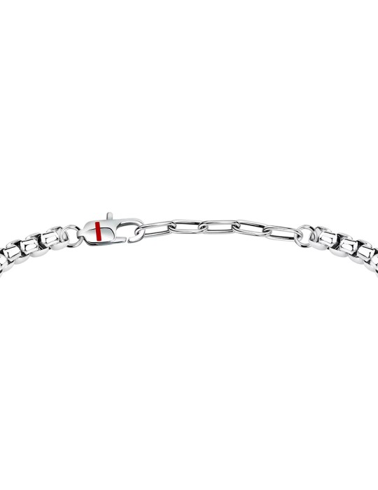 Sector Bracelet - Marine - 316L Steel - Central Anchor Chain - SAGJ41