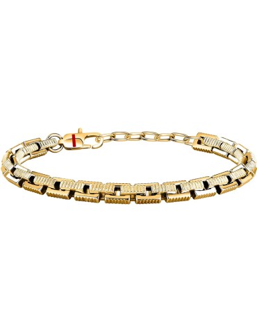 Bracciale Sector - Basic - Acciaio 316L - Maglie Texturizzate - SZS145