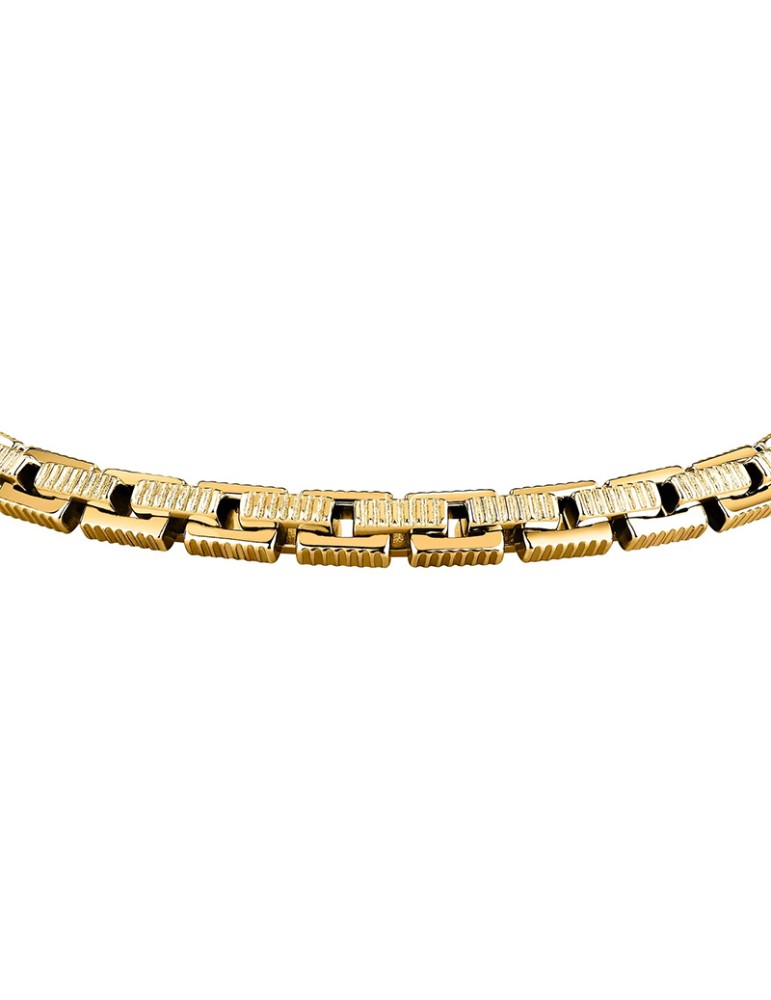 Bracciale Sector - Basic - Acciaio 316L - Maglie Texturizzate - SZS145