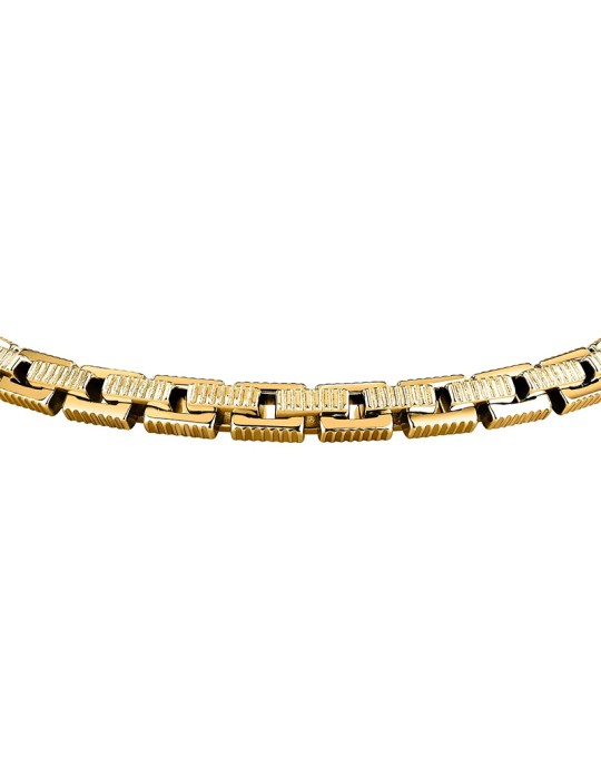 Bracciale Sector - Basic - Acciaio 316L - Maglie Texturizzate - SZS145