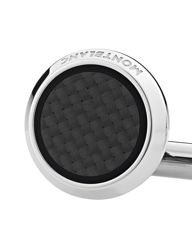 Gemelli Montblanc - Extreme 2.0 in Acciaio Pregiato - Carbonio Nero - 0