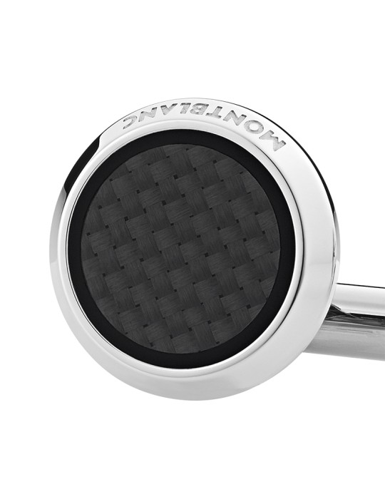 Gemelli Montblanc - Extreme 2.0 in Acciaio Pregiato - Carbonio Nero - 0