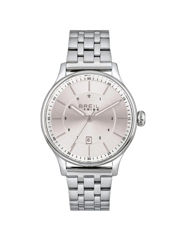 Breil Tribe Watch - Classy - Time & Date-Silver-42mm-Sunray-EW0644