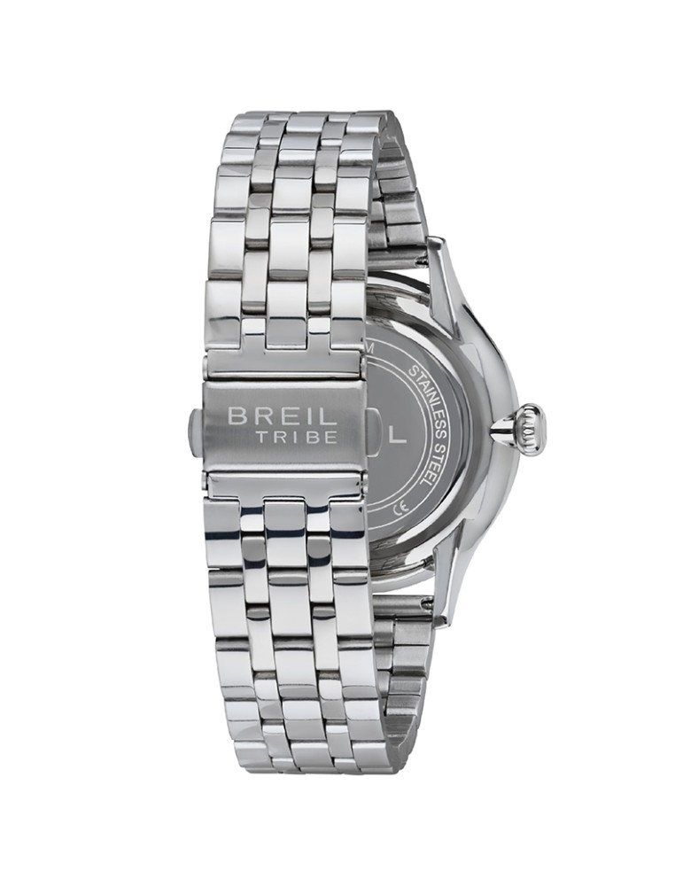 Orologio Breil Tribe - Classy - Tempo e Data-Silver-42mm-Sunray-EW0644