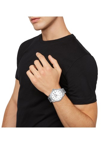 Breil Tribe Watch - Caliber - Time & Date-Silver-42mm-White-EW0646 2