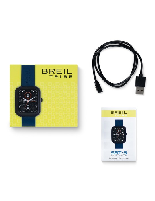 Smartwatch Breil Tribe - SBT-3 - Doppio Cinturino - 44,5mm-Rosa-EW0748