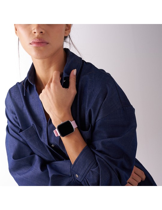 Smartwatch Breil Tribe - SBT-3 - Doppio Cinturino - 44,5mm-Rosa-EW0748