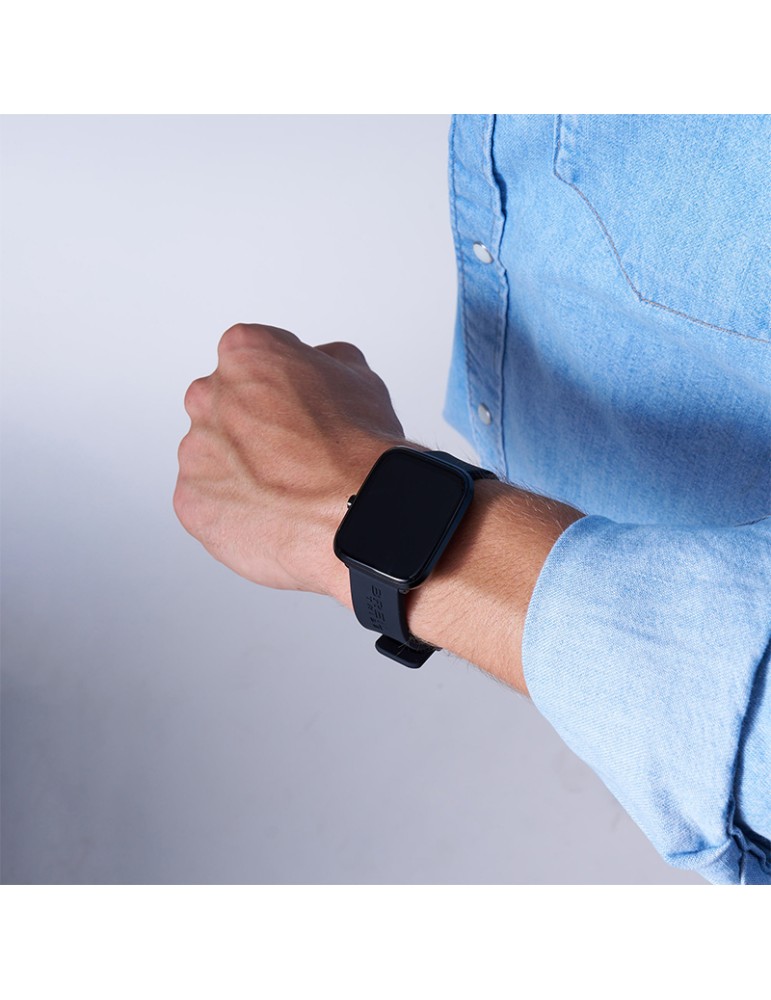 Smartwatch Breil Tribe - SBT-3 - Doppio Cinturino - 44,5mm-Nero-EW0751