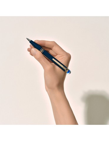 Montblanc StarWalker Precious Ballpoint Pen in Precious Resin - Blue - 0 2