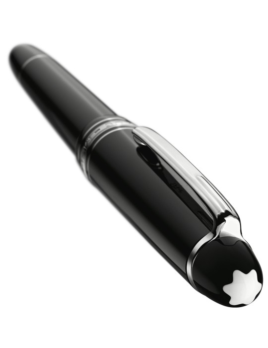 Penna Roller Montblanc - Meisterstück Platinum-Coated Classique - Nera - 0