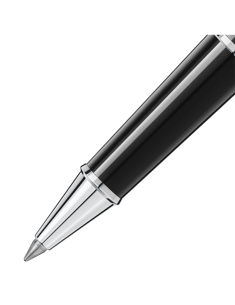 Penna Roller Montblanc - Meisterstück Platinum-Coated Classique - Nera - 0