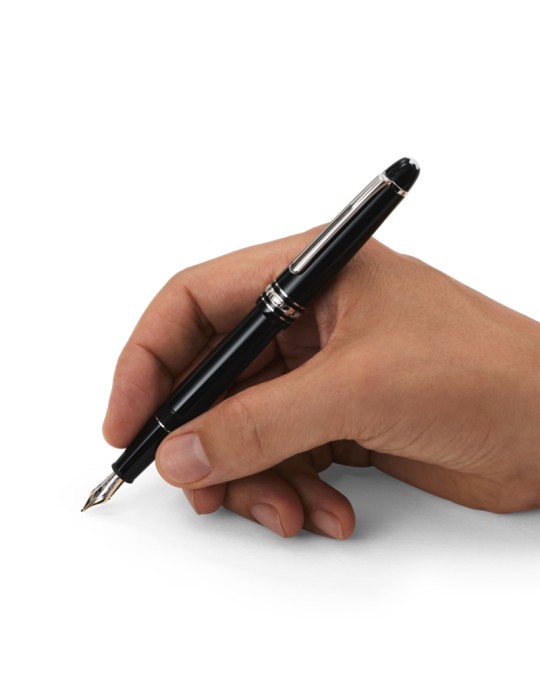 Montblanc Fountain Pen - Meisterstück Platinum-Coated Classique - Black - 0