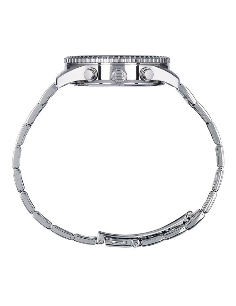 Orologio Breil Tribe - Cronografo - Silver - 41mm - Blu - Nero -EW0764