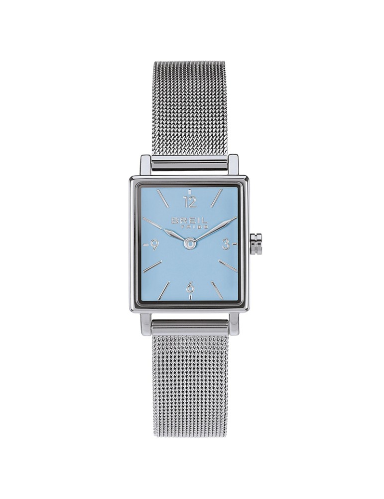 Orologio Breil Tribe - Silver - 20mm - Azzurro - Rettangolare - EW0773