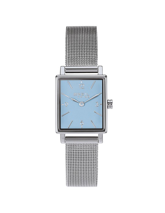 Orologio Breil Tribe - Silver - 20mm - Azzurro - Rettangolare - EW0773