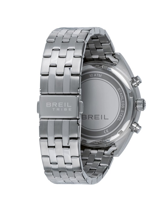 Breil Tribe Watch - Chronograph - Silver - 42mm - Blue - EW0775