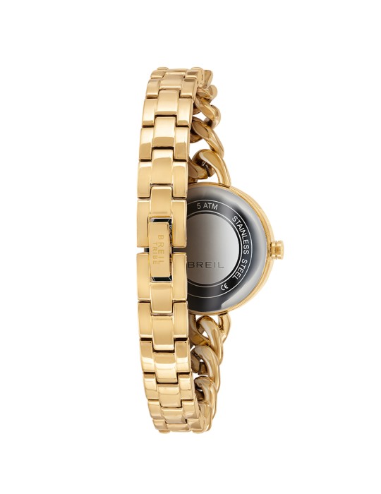 Orologio Breil Tribe - Acciaio Lucido Gold - 28mm - Bianco - EW0790