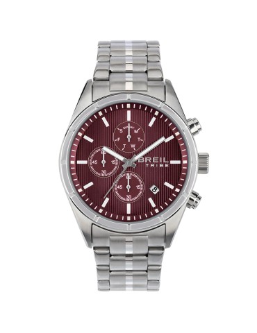 Orologio Breil Tribe - Captain - Cronografo - Silver-42mm-Rosso-EW0795