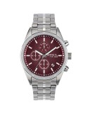 Orologio Breil Tribe - Captain - Cronografo - Silver-42mm-Rosso-EW0795