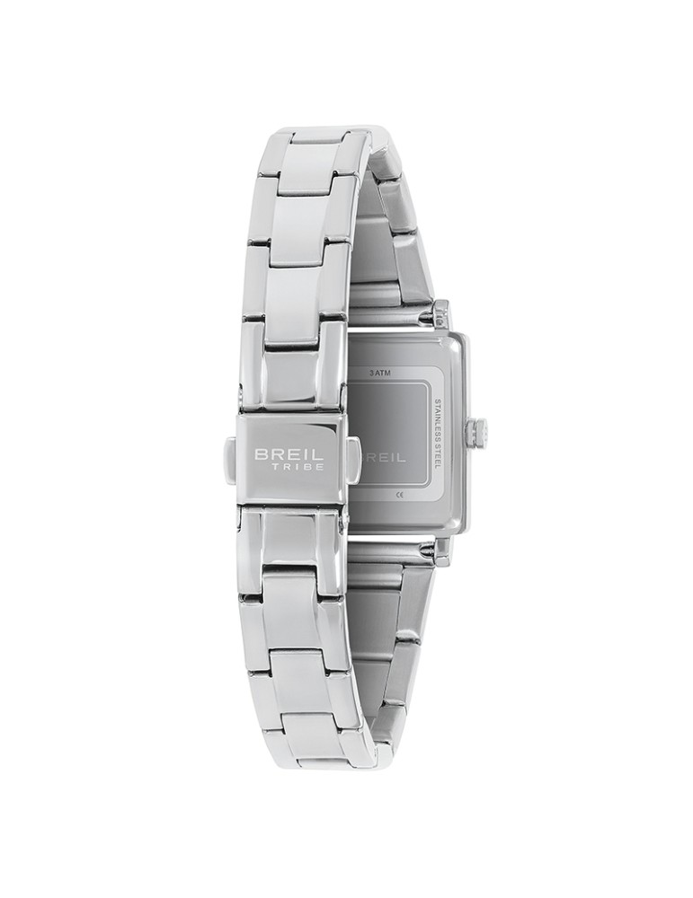 Breil Tribe Women's Watch - Divine Solo Tempo Silver 23mm White with Crystals - 0