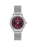 Breil Tribe Watch - Time Only - Silver-30mm-Burgundy Red-EW0804
