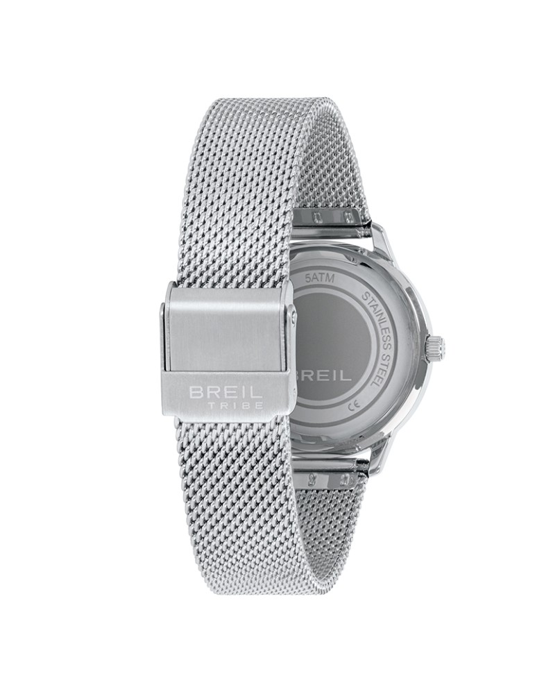 Breil Tribe Watch - Time Only - Silver-30mm-Burgundy Red-EW0804