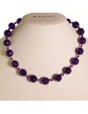 Collana Rajola - Cecilia - Girocollo - Ematite - Ametista - 54-285-51C