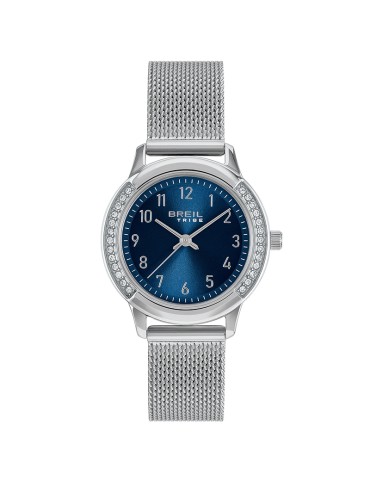Breil Tribe Watch - Eye to Eye - Time Only - Silver-30mm-Blue-EW0806