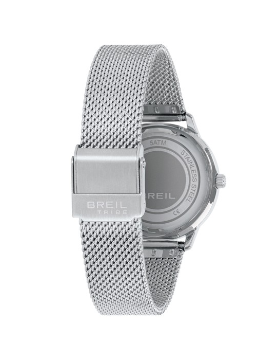 Orologio Breil Tribe - Eye to Eye - Solo Tempo -Silver-30mm-Blu-EW0806
