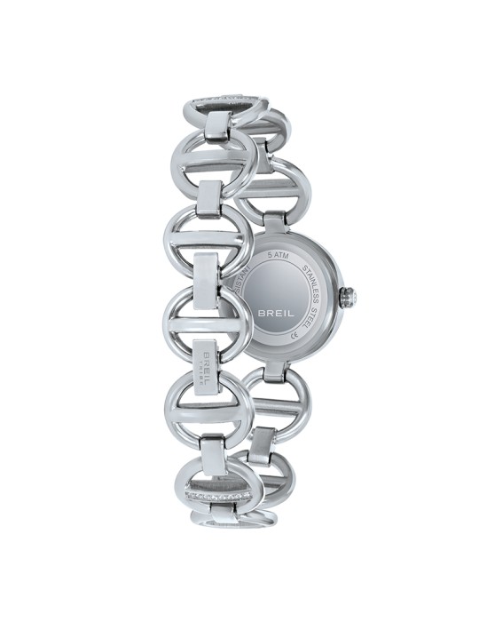 Breil Tribe Watch - Camellia - Silver - 25mm-White-Crystals-EW0807