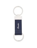 Portachiavi Pineider - Doppio - Pelle Saffiano Blu - PBS530334