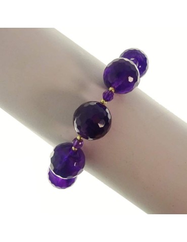 Bracciale Rajola - Cecilia - Ematite - Ametista - 54-285-5118