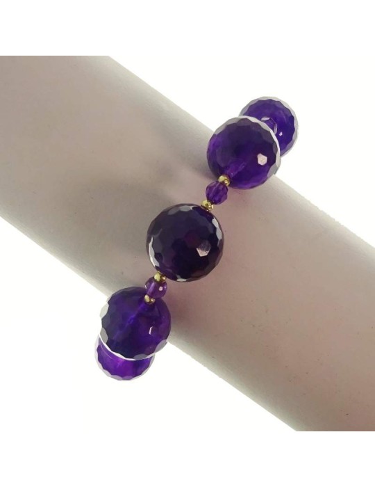 Bracciale Rajola - Cecilia - Ematite - Ametista - 54-285-5118