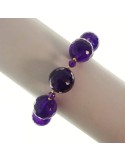 Bracciale Rajola - Cecilia - Ematite - Ametista - 54-285-5118