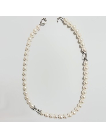 Collana Picca - con Perle Akoya Qualità Maxima 9-9,5 mm - 0 2