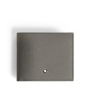 Montblanc Wallet - Sartorial Leather with 8 Compartments - Grey - 0