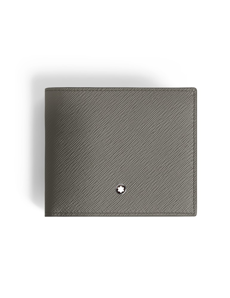 Portafoglio Montblanc - in Pelle Sartorial con 8 Scomparti - Grigio - 0