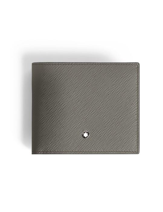 Portafoglio Montblanc - in Pelle Sartorial con 8 Scomparti - Grigio - 0